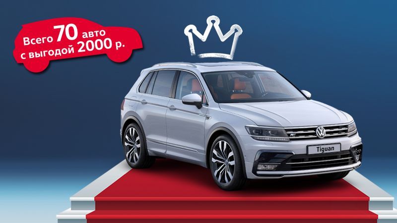 Дизельные Tiguan снова в Беларуси!