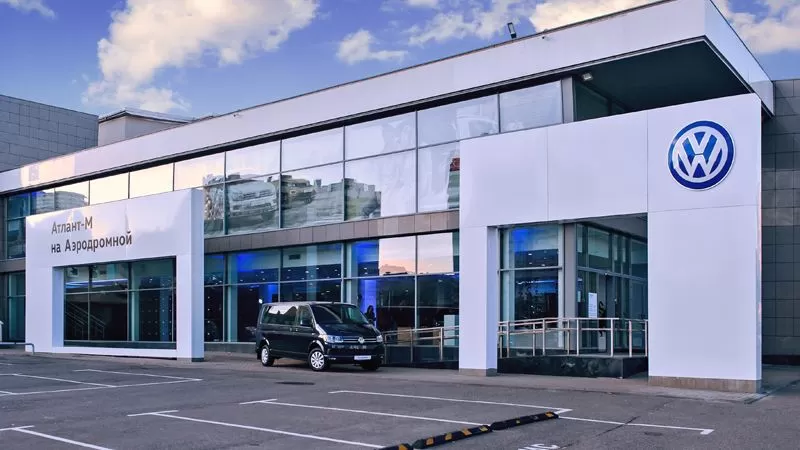 Новый автоцентр Volkswagen в самом центре Минска