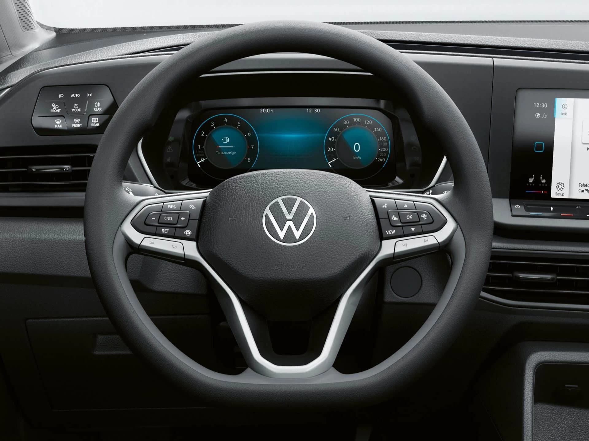 Многофункциональный руль в Volkswagen Caddy 5