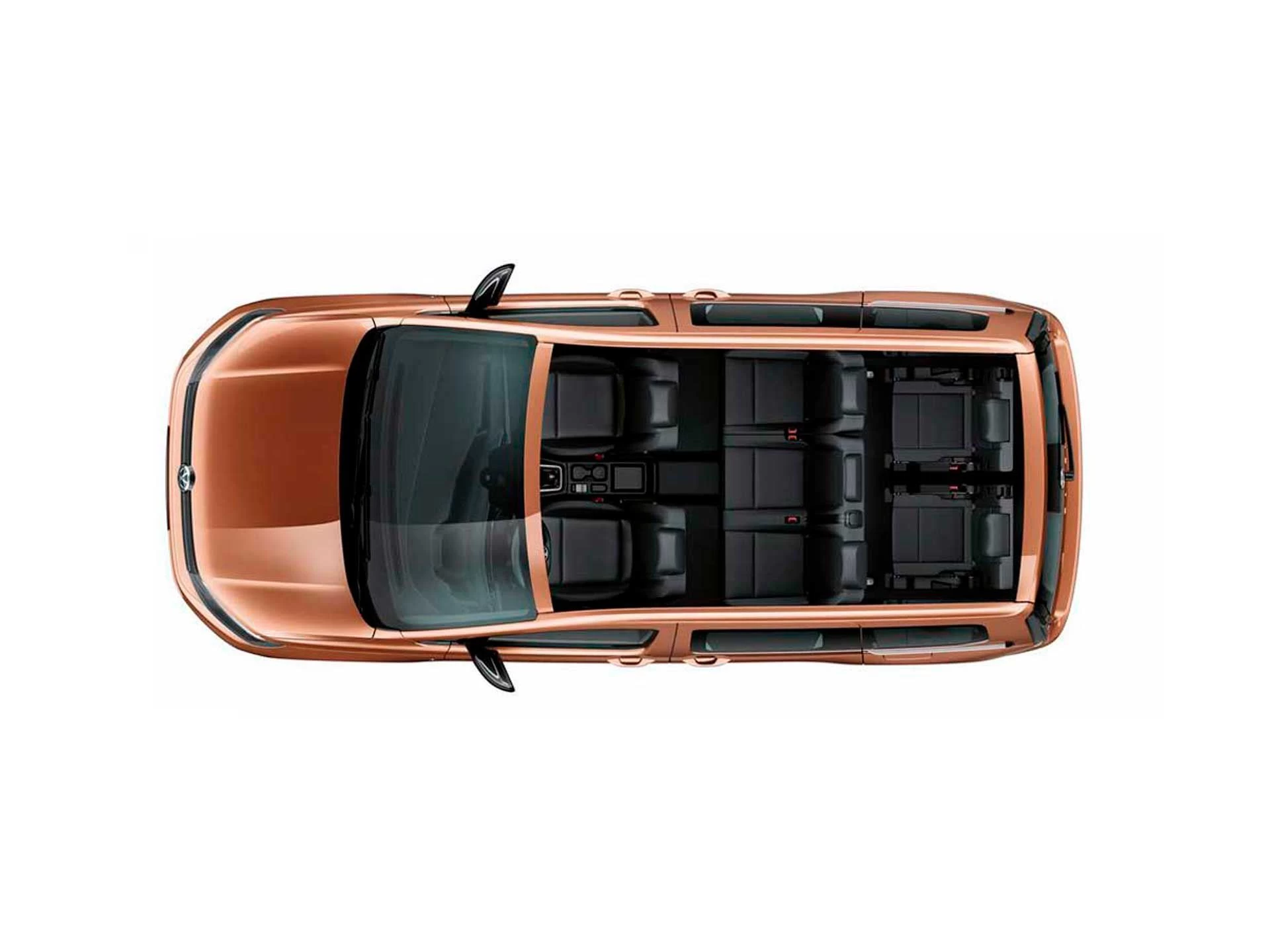 3-й ряд сидений Volkswagen Caddy
